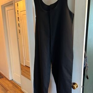 Black Sleeveless Jumpsuit